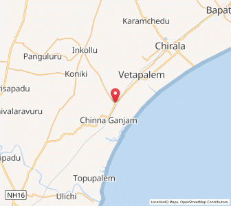 Map of Kadavakuduru, Andhra Pradesh