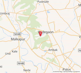 Map of Kadepur, Maharashtra