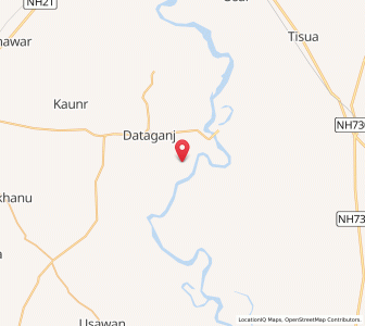 Map of Kadheka, Uttar Pradesh