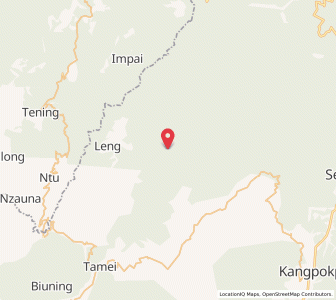 Map of Kadi, Manipur