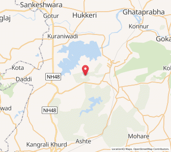 Map of Kadihalli, Maharashtra