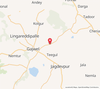 Map of Kadkandla, Andhra Pradesh