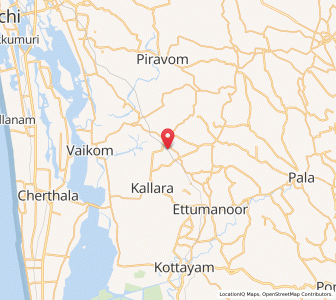 Map of Kaduturutti, Kerala