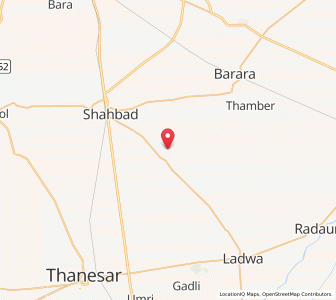 Map of Kahangarh, Haryana