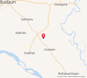 Map of Kaili, Uttar Pradesh