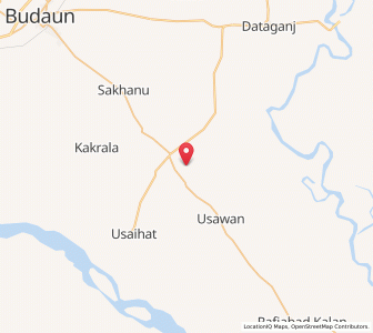 Map of Kailotha, Uttar Pradesh