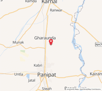 Map of Kaimla, Haryana
