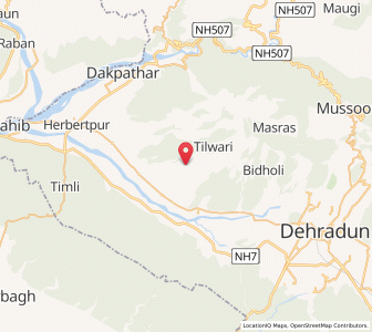 Map of Kainchiwala, Uttarakhand