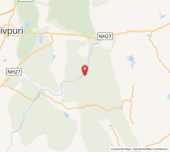 Map of Kainwaha, Madhya Pradesh