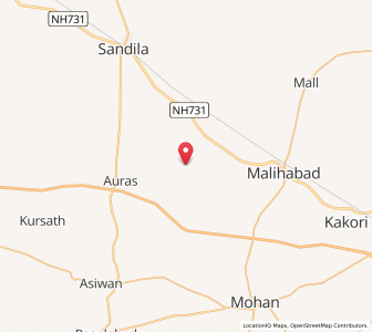Map of Kaithan Khera, Uttar Pradesh