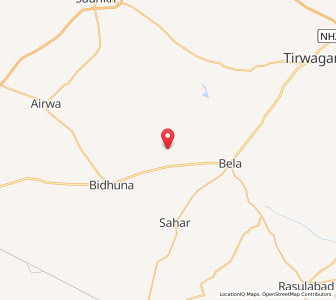 Map of Kaithawa, Uttar Pradesh