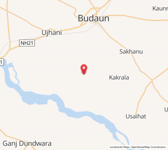Map of Kaithola, Uttar Pradesh