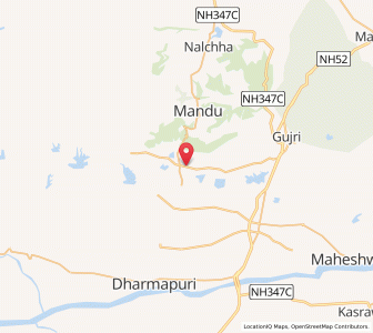 Map of Kakarda, Madhya Pradesh