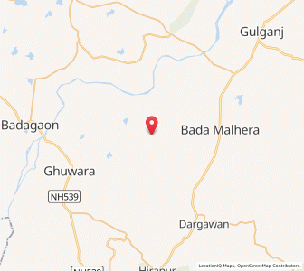 Map of Kakartala, Madhya Pradesh