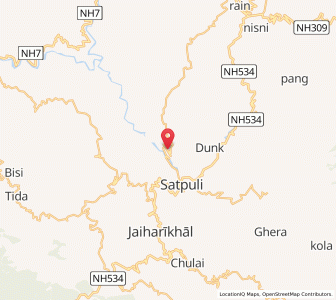Map of Kakarwani, Uttarakhand