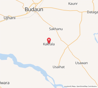 Map of Kakrala, Punjab