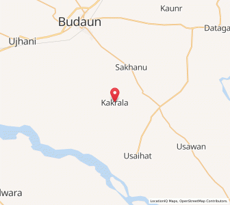 Map of Kakrala, Punjab