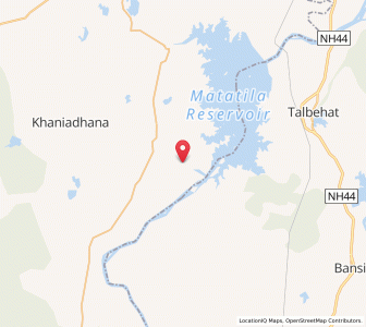 Map of Kakrela, Madhya Pradesh