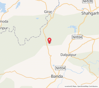Map of Kakret, Madhya Pradesh