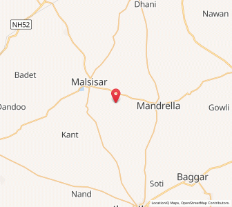 Map of Kakreu Khurd, Rajasthan