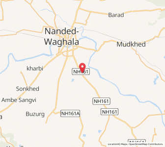 Map of Kakri, Maharashtra