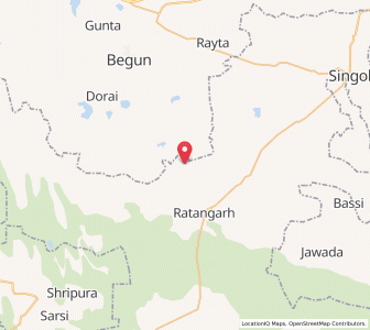 Map of Kakriatalai, Madhya Pradesh