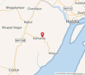 Map of Kalagechhia, West Bengal