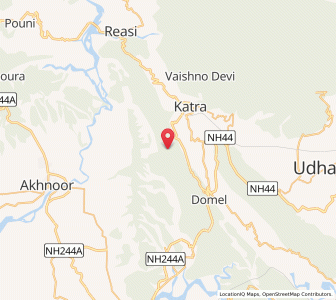 Map of Kalakhor, Kashmir