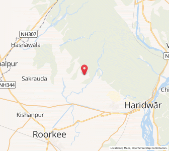 Map of Kalatira, Uttarakhand