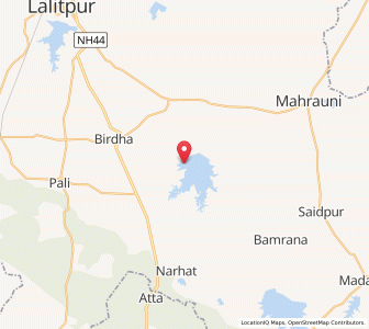 Map of Kalauthra, Uttar Pradesh