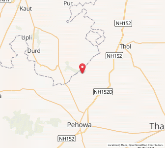 Map of Kalawar, Haryana