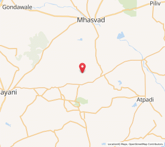 Map of Kalchaundi, Maharashtra