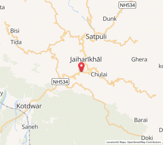 Map of Kaldhunga, Uttarakhand