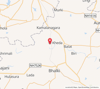 Map of Kalgupur, Karnataka