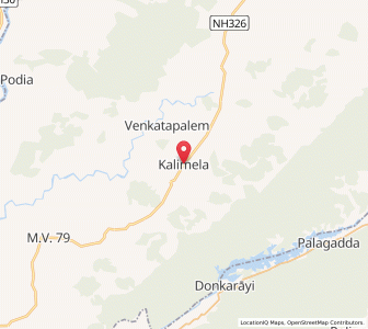 Map of Kalimela, Chhattisgarh