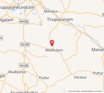 Map of Kalinguppati, Mizoram