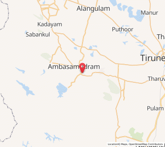 Map of Kallidaikurichi, Tamil Nadu