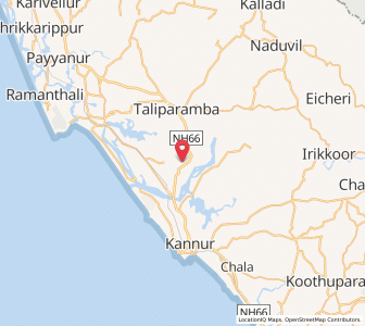 Map of Kalliyassheri, Kerala