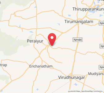 Map of Kallupatti, Tamil Nadu