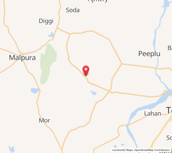 Map of Kalmanda, Rajasthan