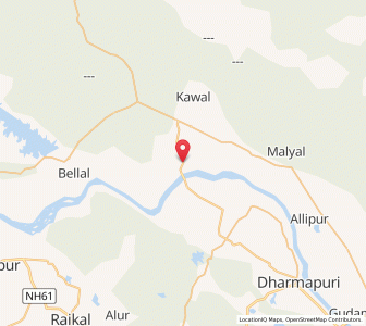 Map of Kalmargu, Andhra Pradesh