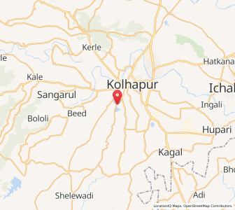 Map of Kalombe, Maharashtra