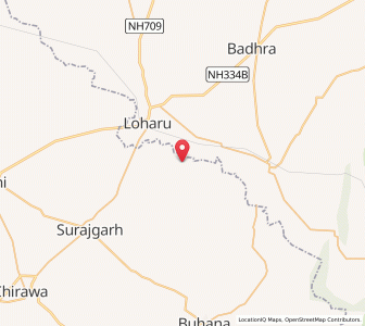 Map of Kalot, Rajasthan