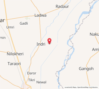 Map of Kalri Khalsa, Haryana