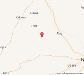 Map of Kalri, Rajasthan