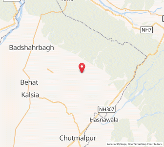 Map of Kaluwala Paharipur, Uttar Pradesh
