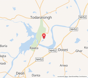 Map of Kalyansinghpura, Rajasthan