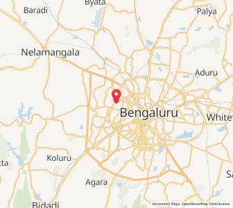 Map of KamalaNagar, Karnataka