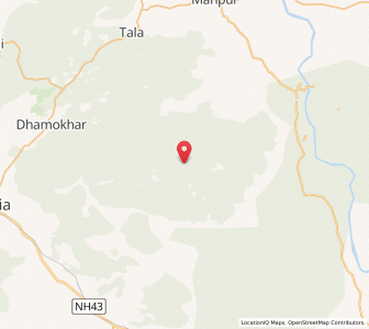 Map of Kamarwa, Madhya Pradesh