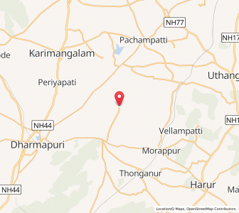 Map of Kambainallur, Tamil Nadu